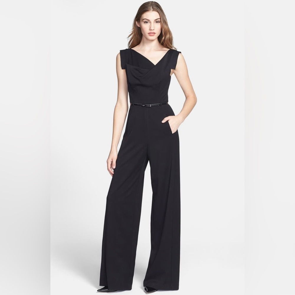 Black Halo Jumpsuit size 4